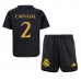 Tanie Strój piłkarski Real Madrid Daniel Carvajal #2 Koszulka Trzeciej dla dziecięce 2023-24 Krótkie Rękawy (+ szorty)